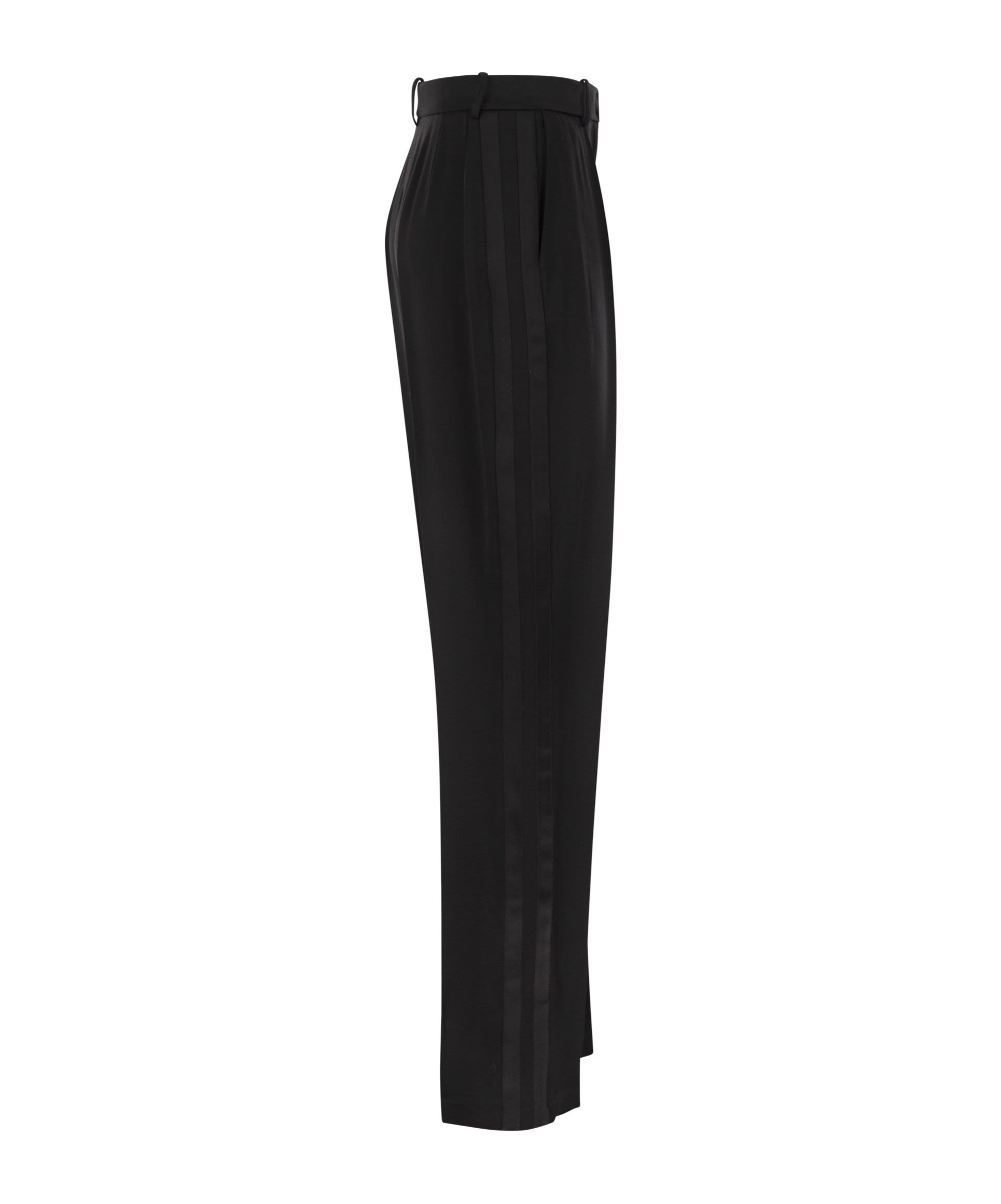ELISABETTA FRANCHI TAPERED TROUSERS