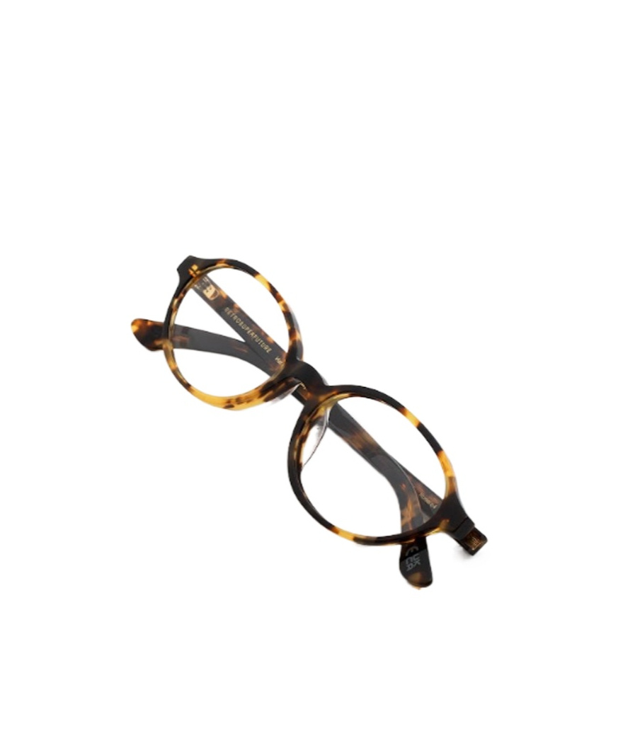 Retrosuperfuture Geometric Plano Mirror In Black