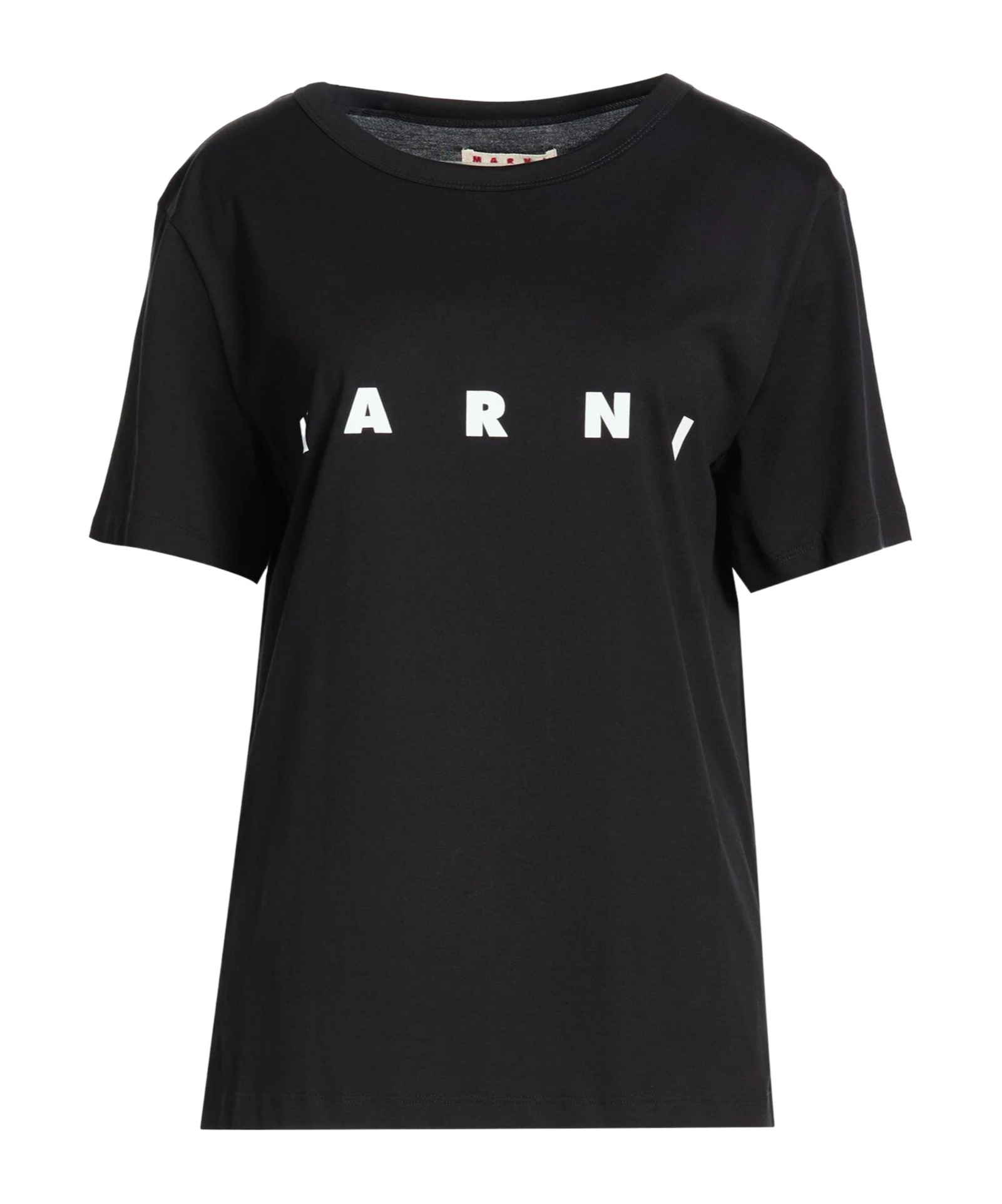 Marni Crew-neck Short-sleeve T-shirt In Black