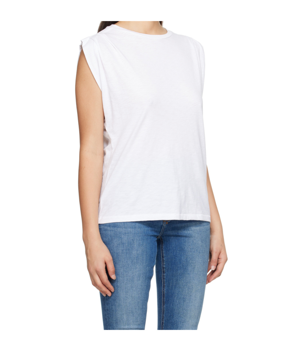 Rag & Bone Round-neck Vest In White