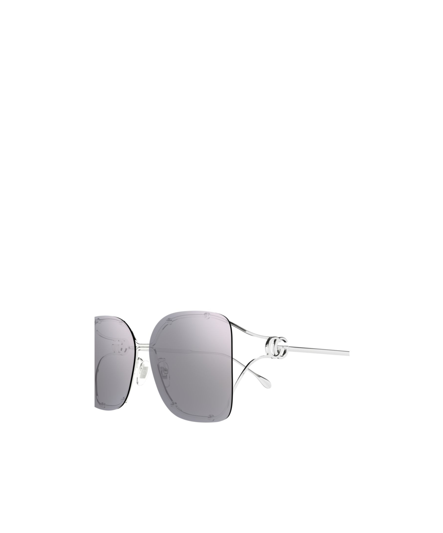 Gucci Oversize-frame Sunglasses In Gray