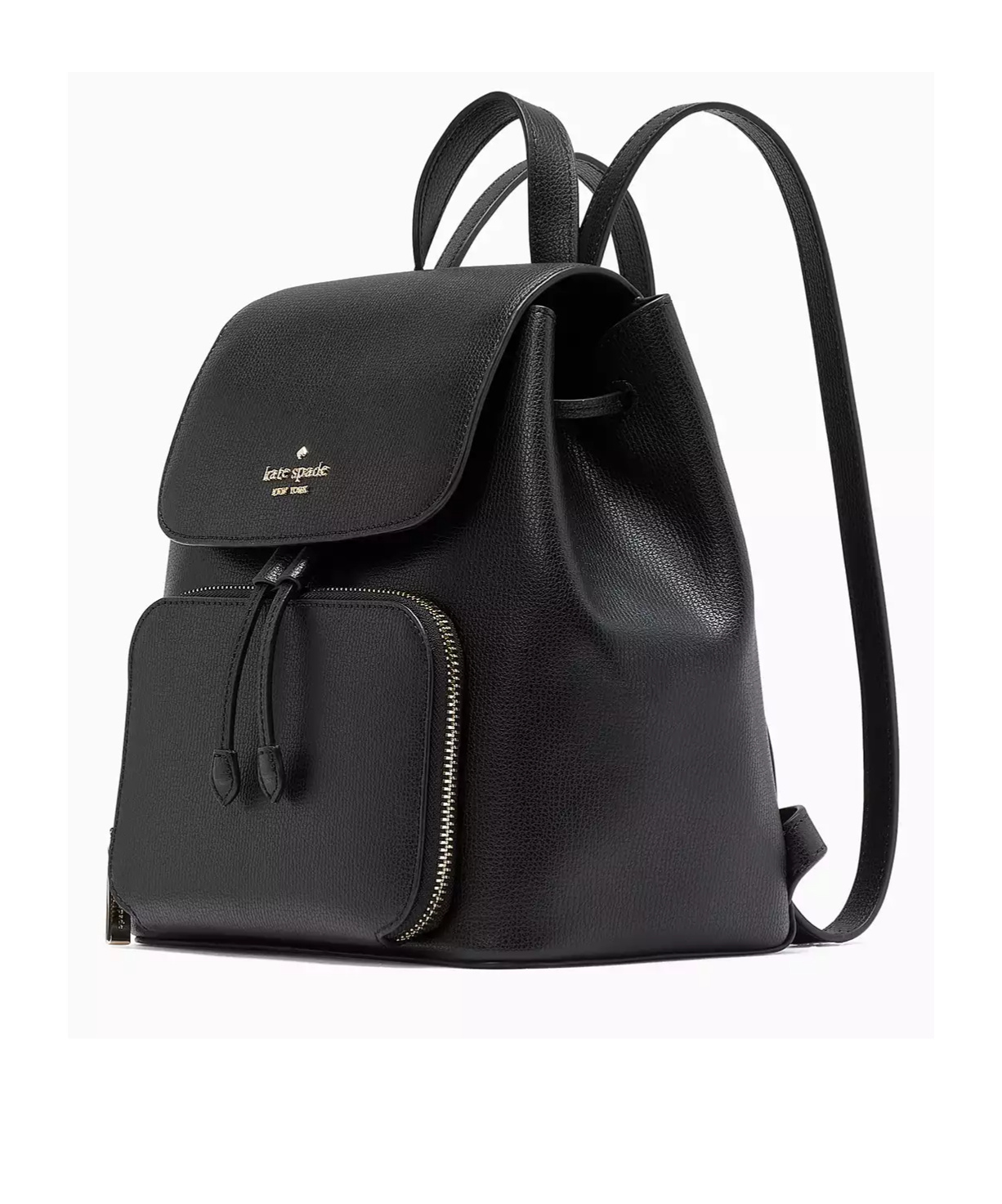 Kate Spade Kristi Medium Flip Backpack In Black