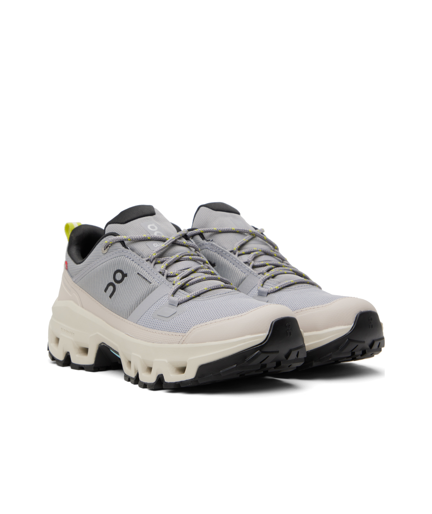On Running Gray Cloudrock Low Wp Sneakers In Gray