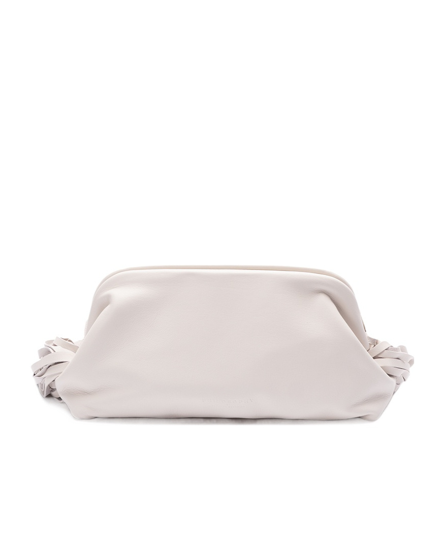 Philosophy Di Lorenzo Serafini Tassel Shoulder Bag In Beige