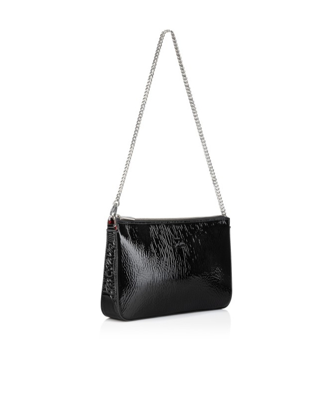 Christian Louboutin Chain Shoulder Bag In Black