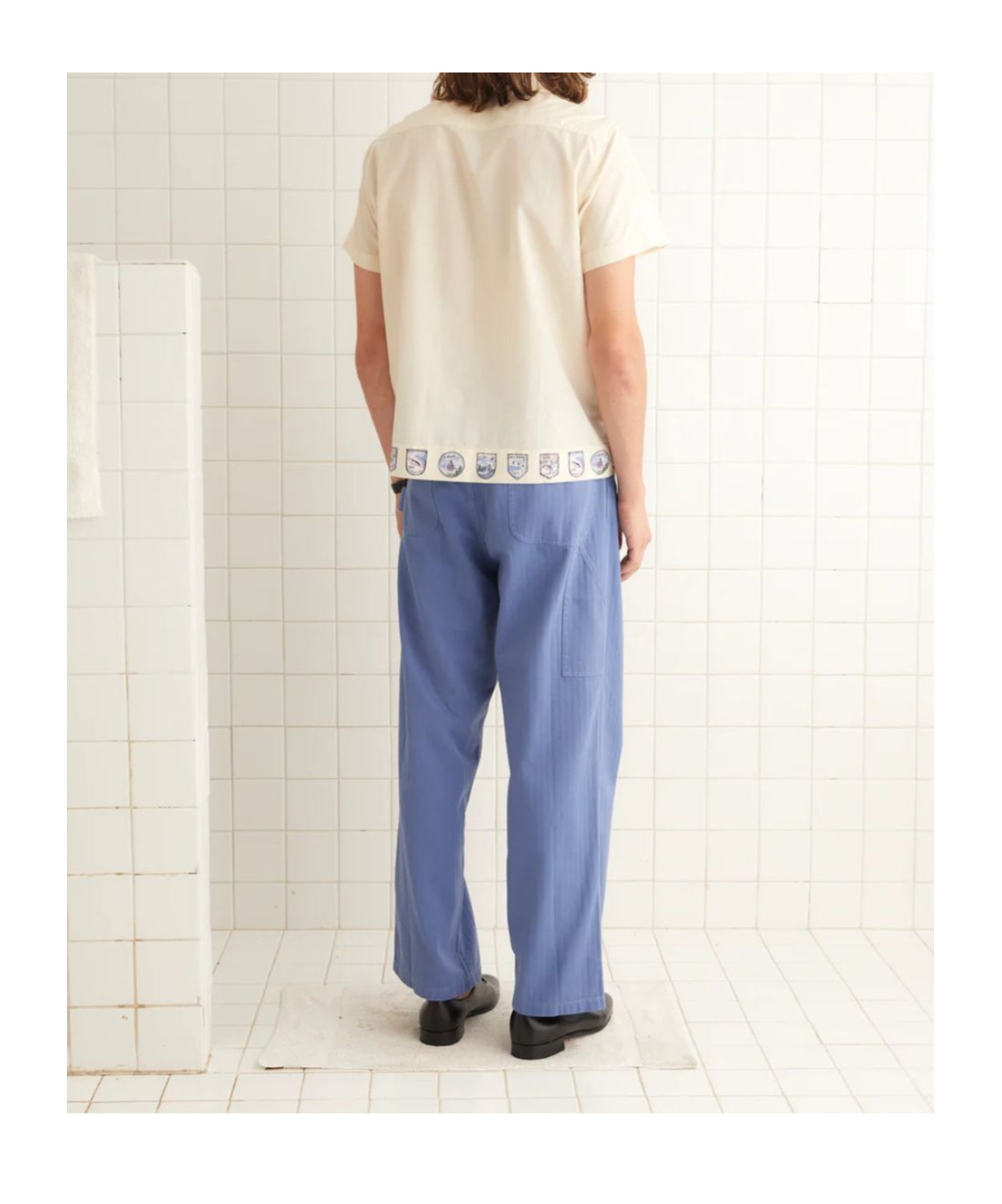 Bode Ski Season Shirt In White