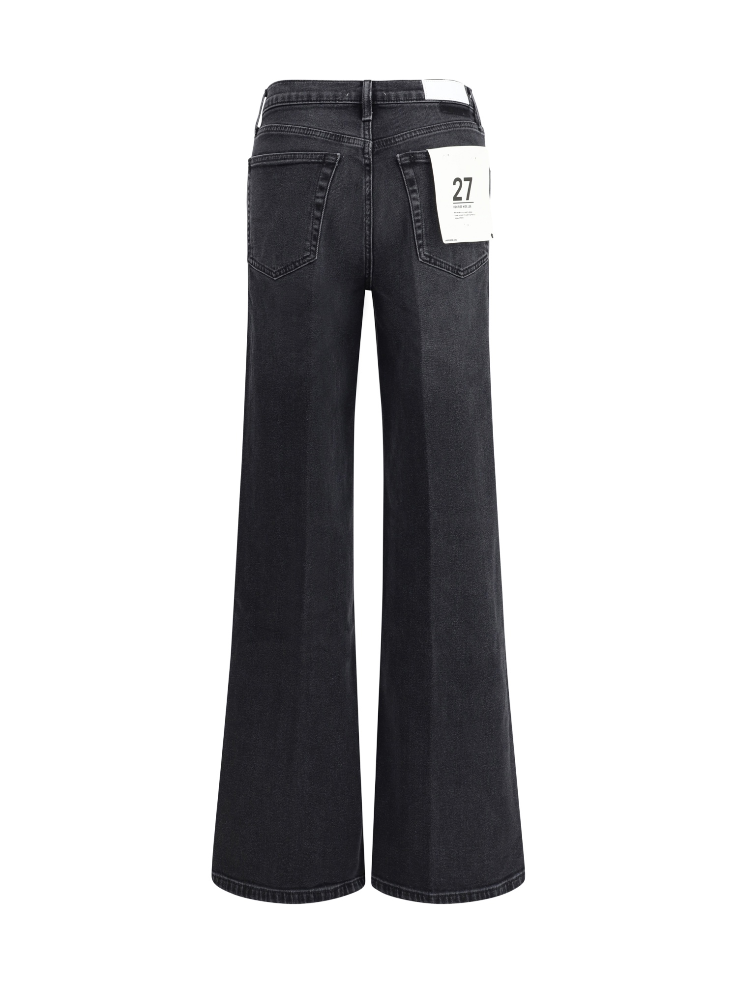 Re/done 90s High Rise Loose Jeans In Black