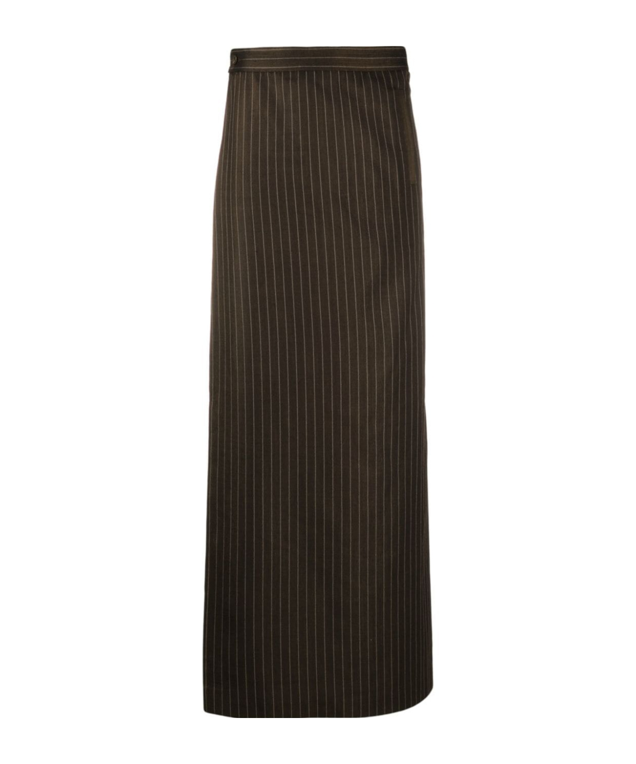 Jean Paul Gaultier Tattoo Tailored Trouser-skirt In Black