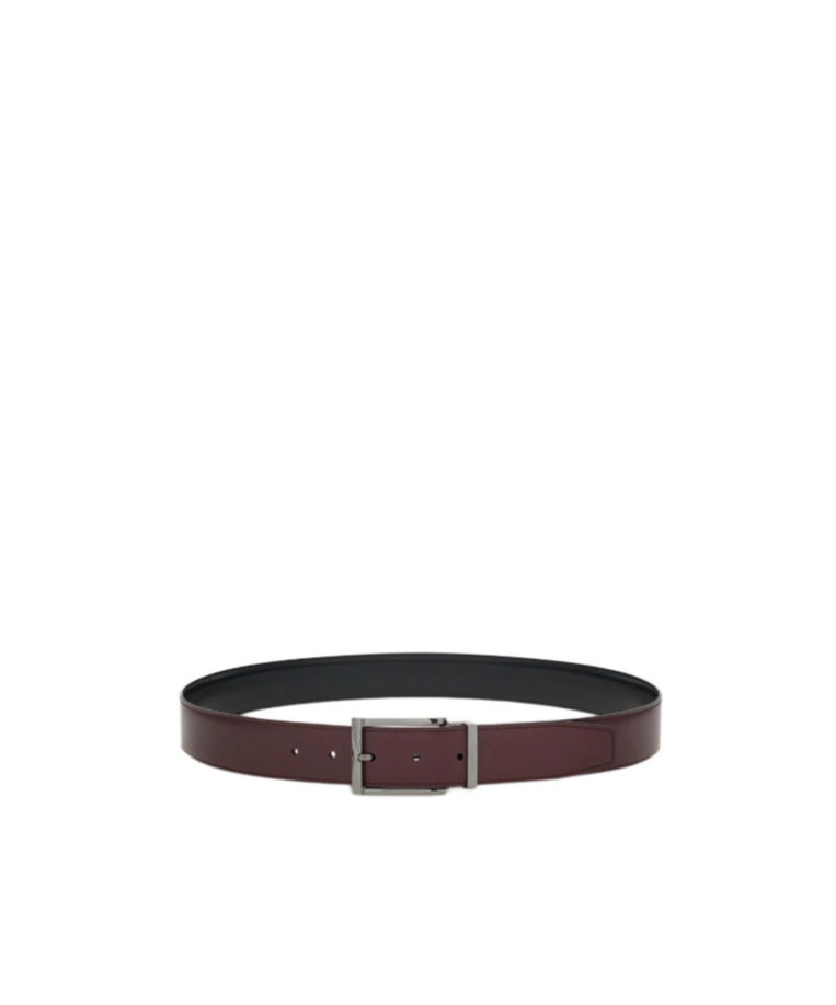 Ferragamo Reversible And Adjustable Belt In Brown