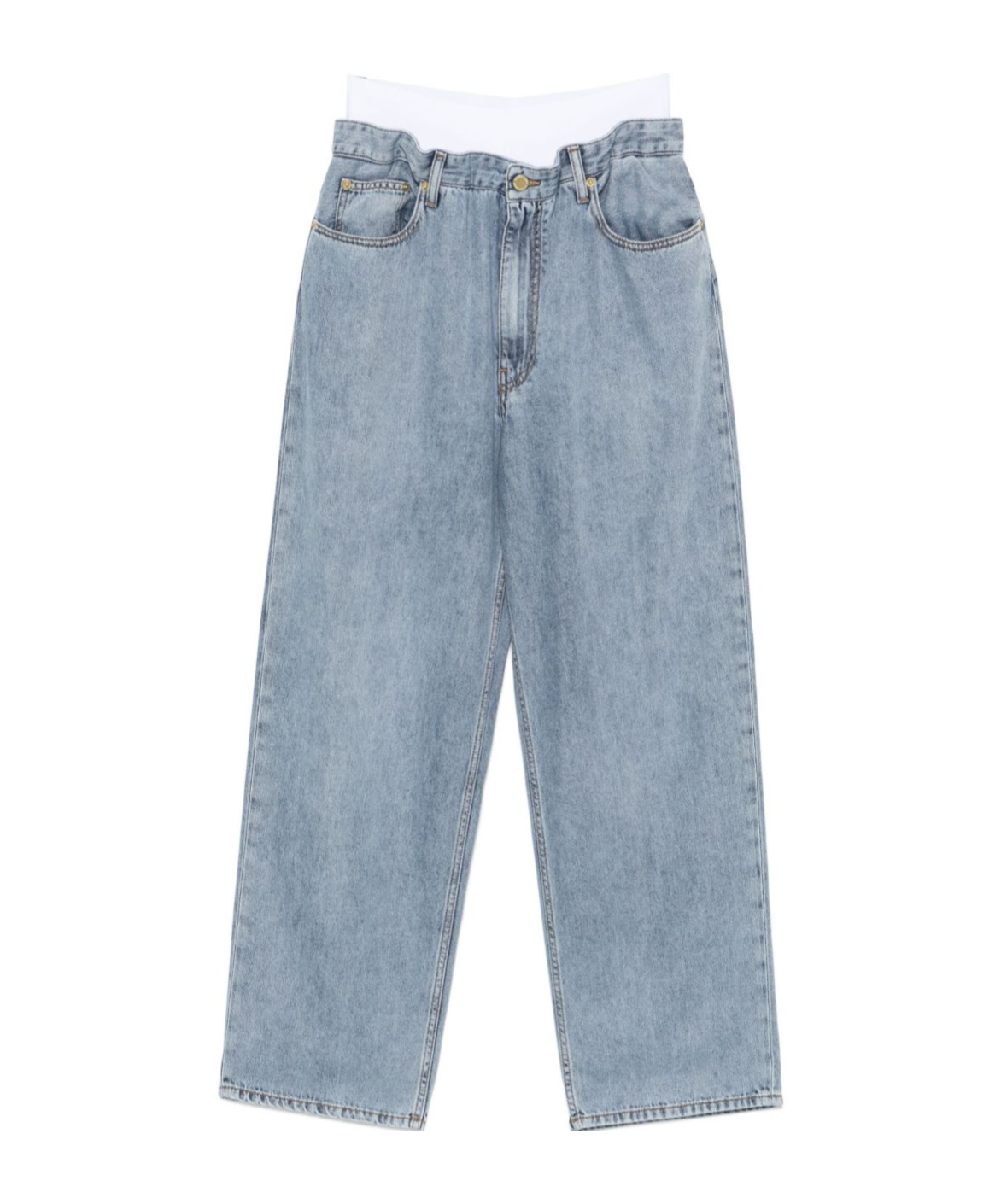 Shop Darkpark Jane Jeans In Light Blue