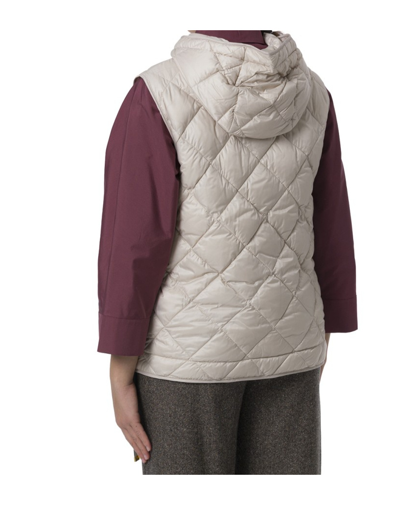 Max Mara The Cube Buttoned Sleeveless Gilet In Neutral