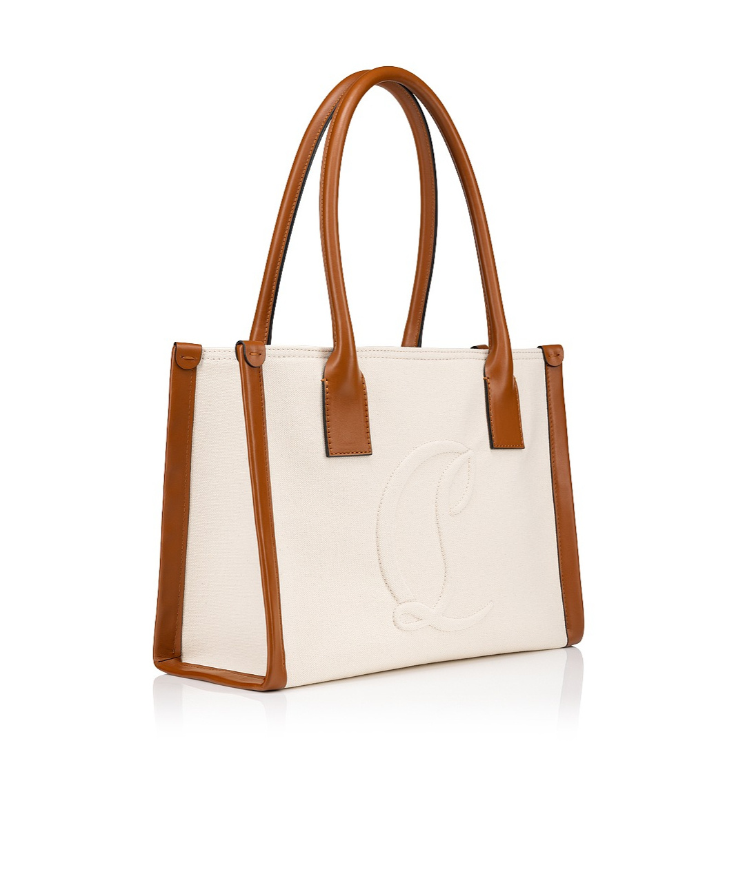 Christian Louboutin By My Side Small Shoulder Bag In White