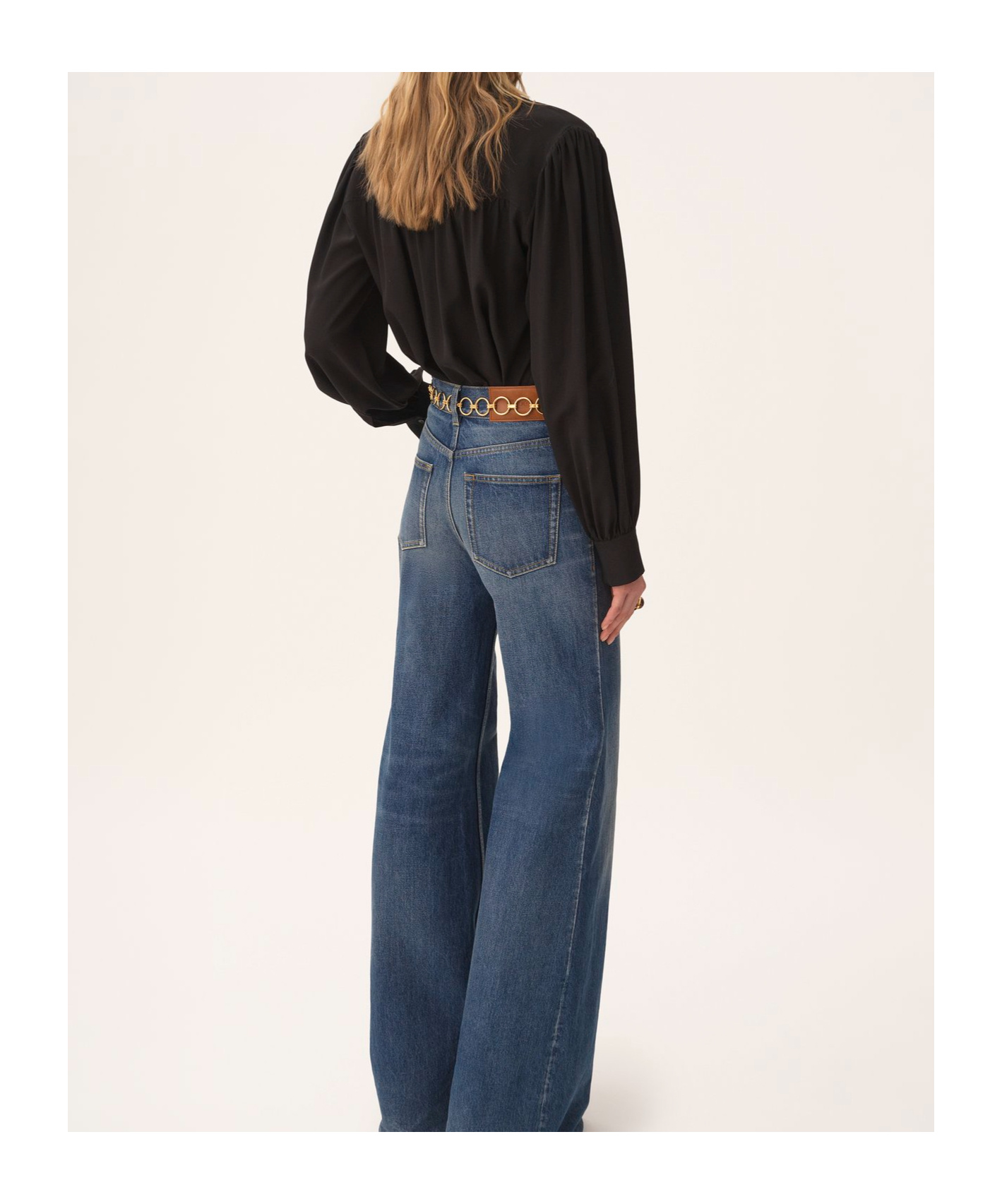 Chloé Long-sleeved Tops In Black