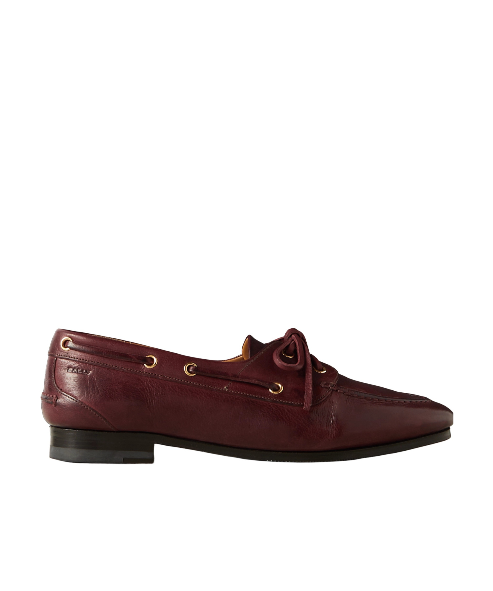 Bally Pathy Lace-up Loafers In Burgundy