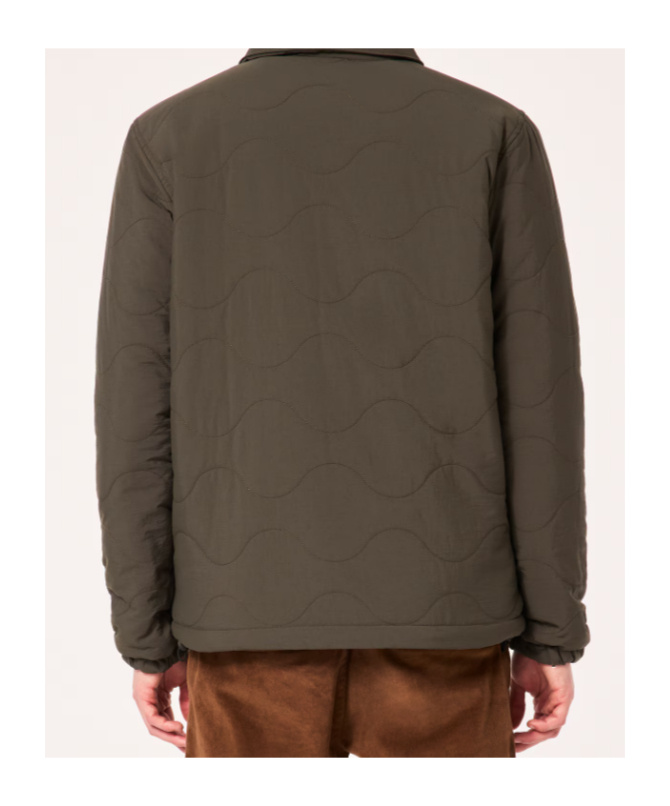 Oakley Quilted Sherpa Jacket In New Dark Brush