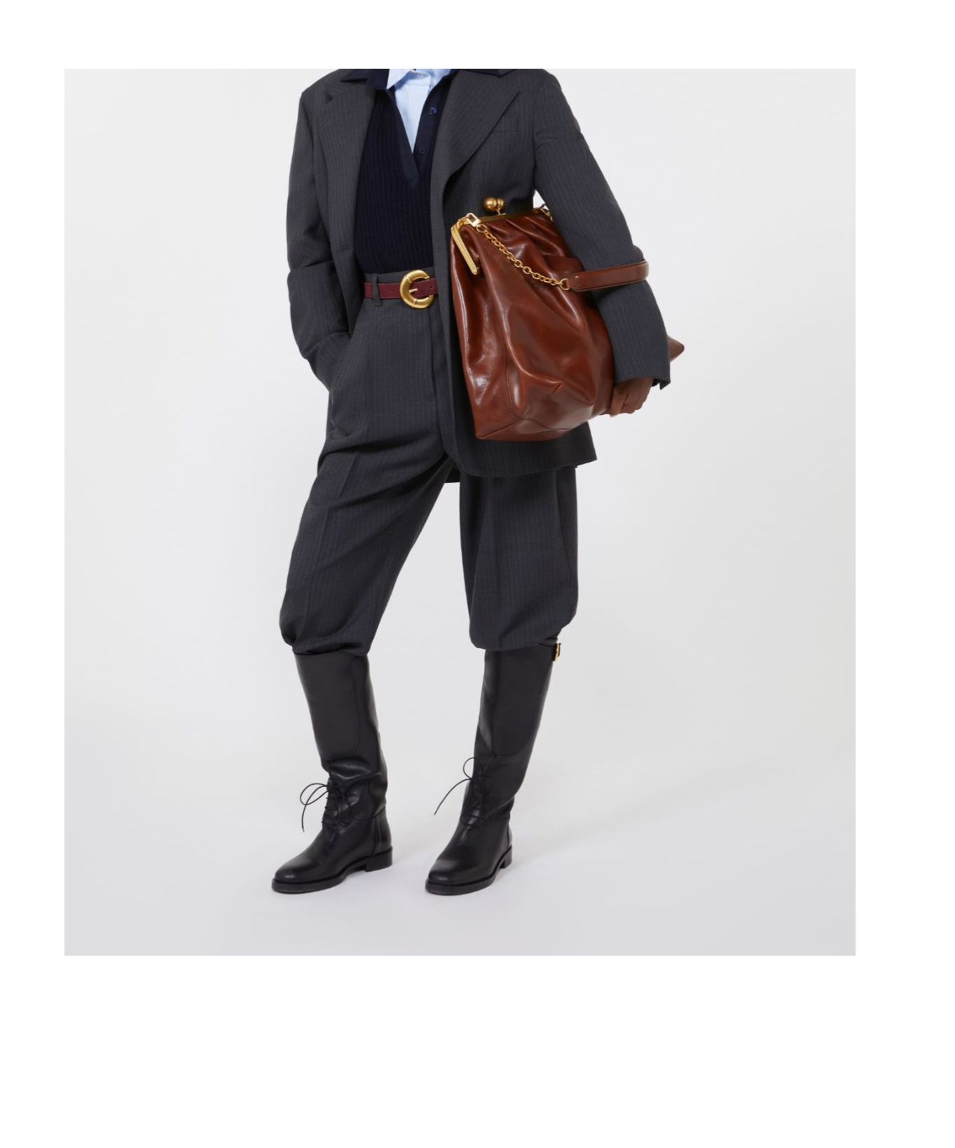 Weekend Max Mara Pasticcino Shoulder Bag In Brown