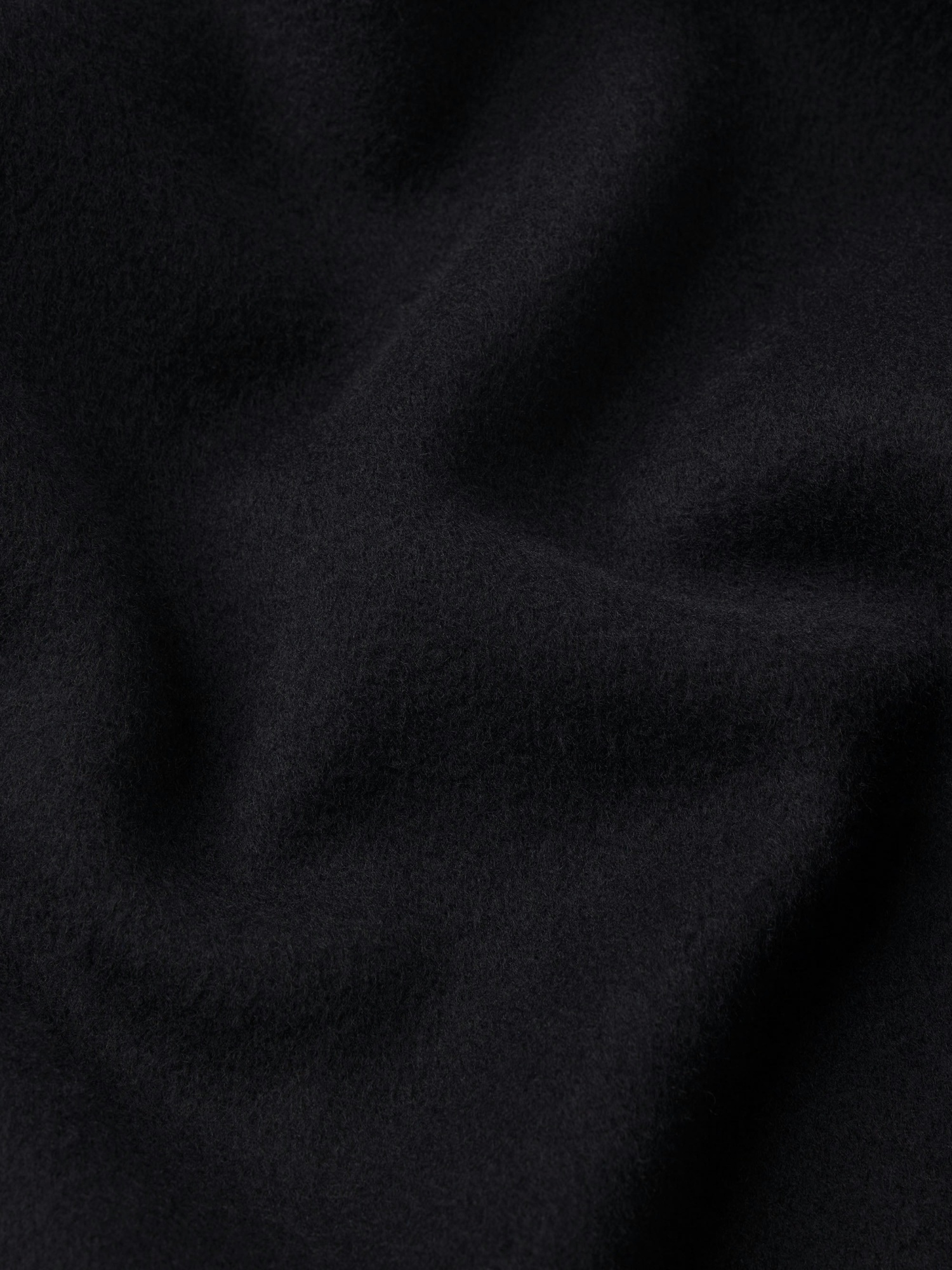 Frame Peak Collar Reversible Jacket In Black