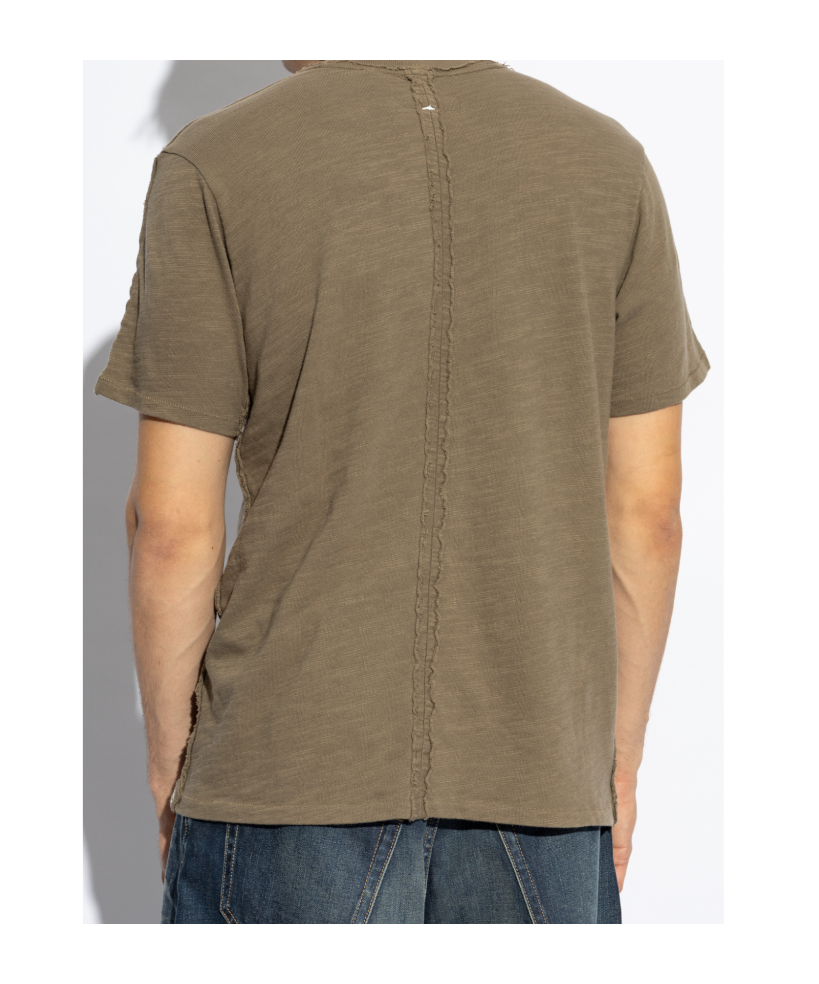 Rag & Bone Short-sleeved T-shirt In Brown