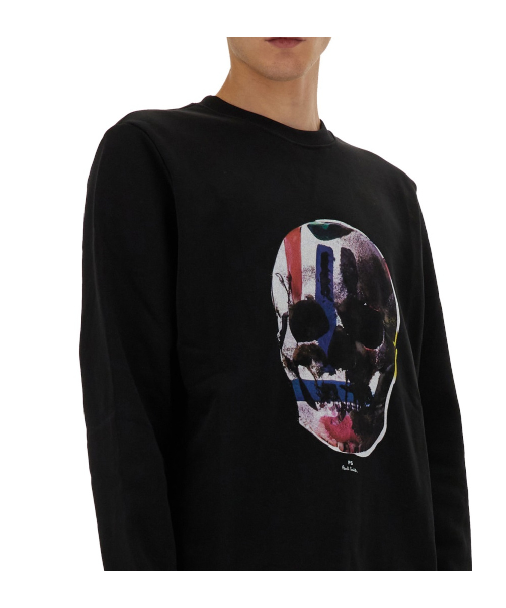 Ps By Paul Smith Long-sleeved Sweater In Black