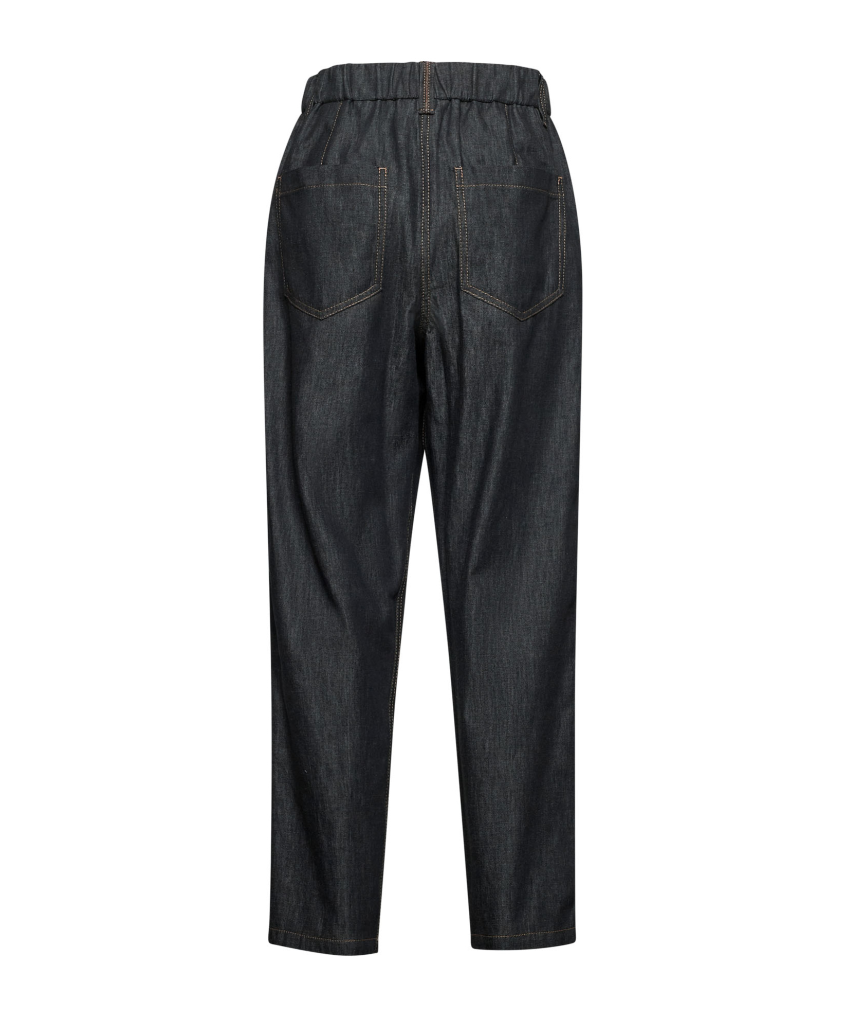 Brunello Cucinelli Belt-loop Jeans In Black