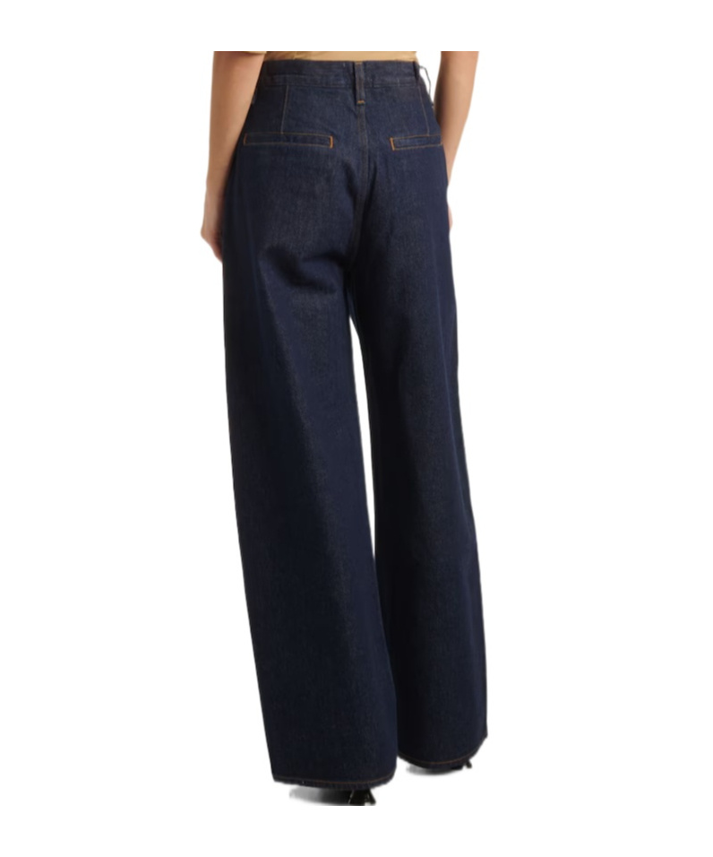 Citizen Of Humanity Ayla High-rise Wide-leg Jeans In Black