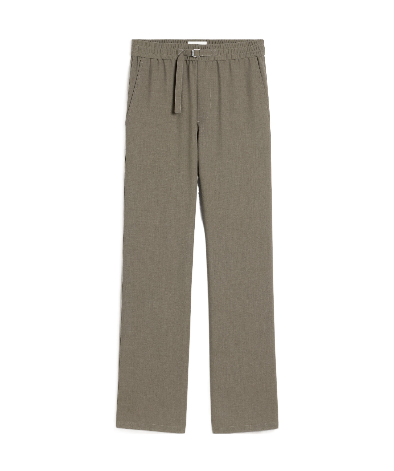 AMI ALEXANDRE MATTIUSSI AMI STRAIGHT FIT ELASTICATED TROUSERS