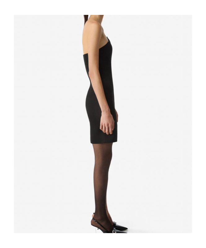 Coperni X Disney Bustier-kleid Mit Kronenform In Black