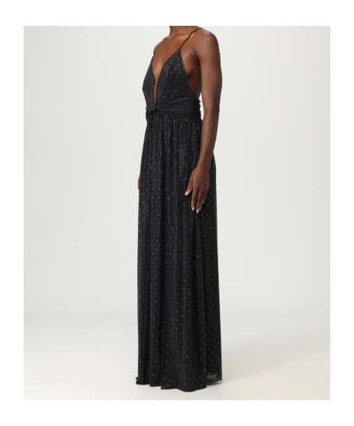 Emporio Armani Suspender Dress In Black