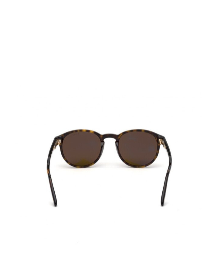 Tom Ford Eyewear Round Frame Sunglasses In Green