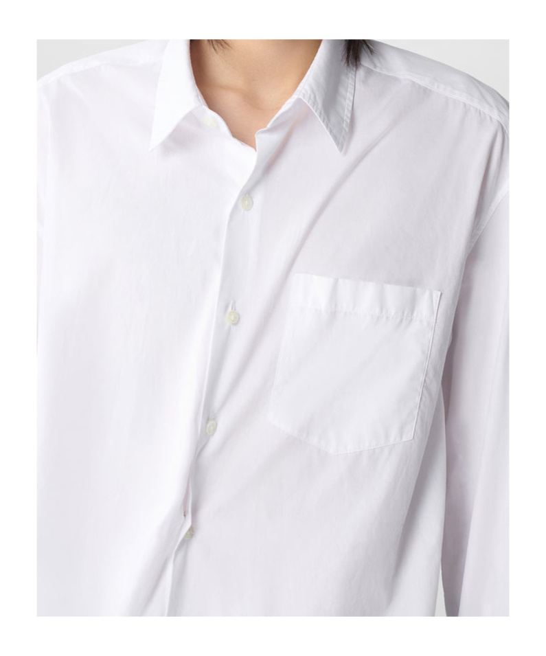 Ann Demeulemeester Long-sleeved Shirt In White