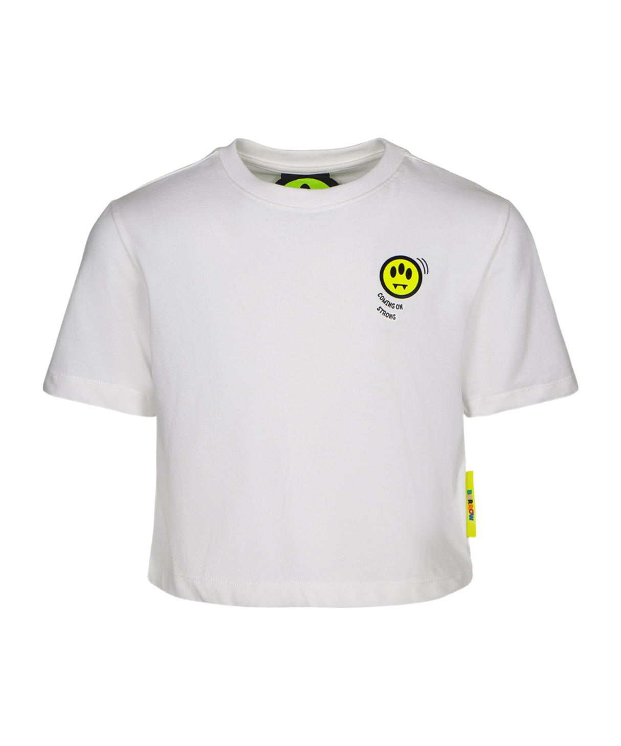 Barrow Logo-print Short-sleeved T-shirt In White