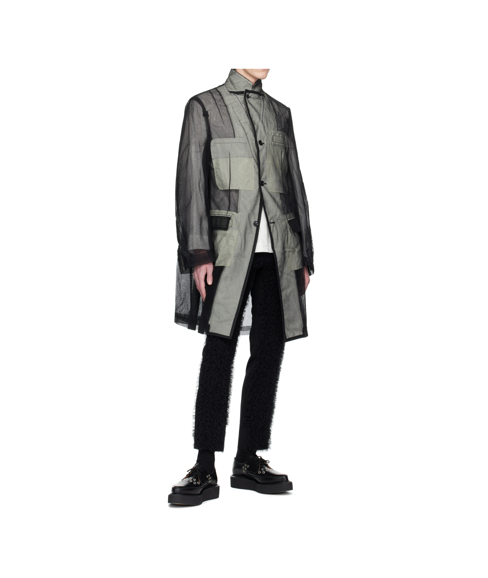COMME DES GARÇONS BELT LOOPS SLACKS 