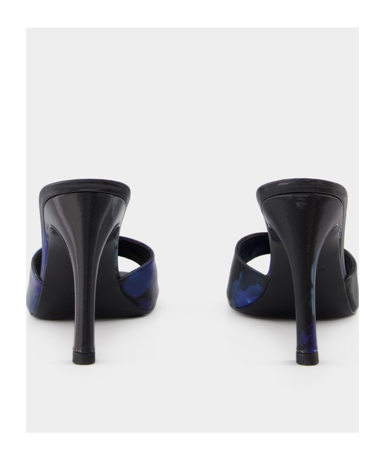 Shop Coperni Open-toed High-heeled Sandals In Black