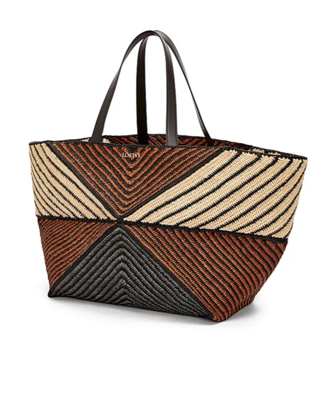 Loewe Extra-large Puzzle Fold Shoulder Bag In Brown