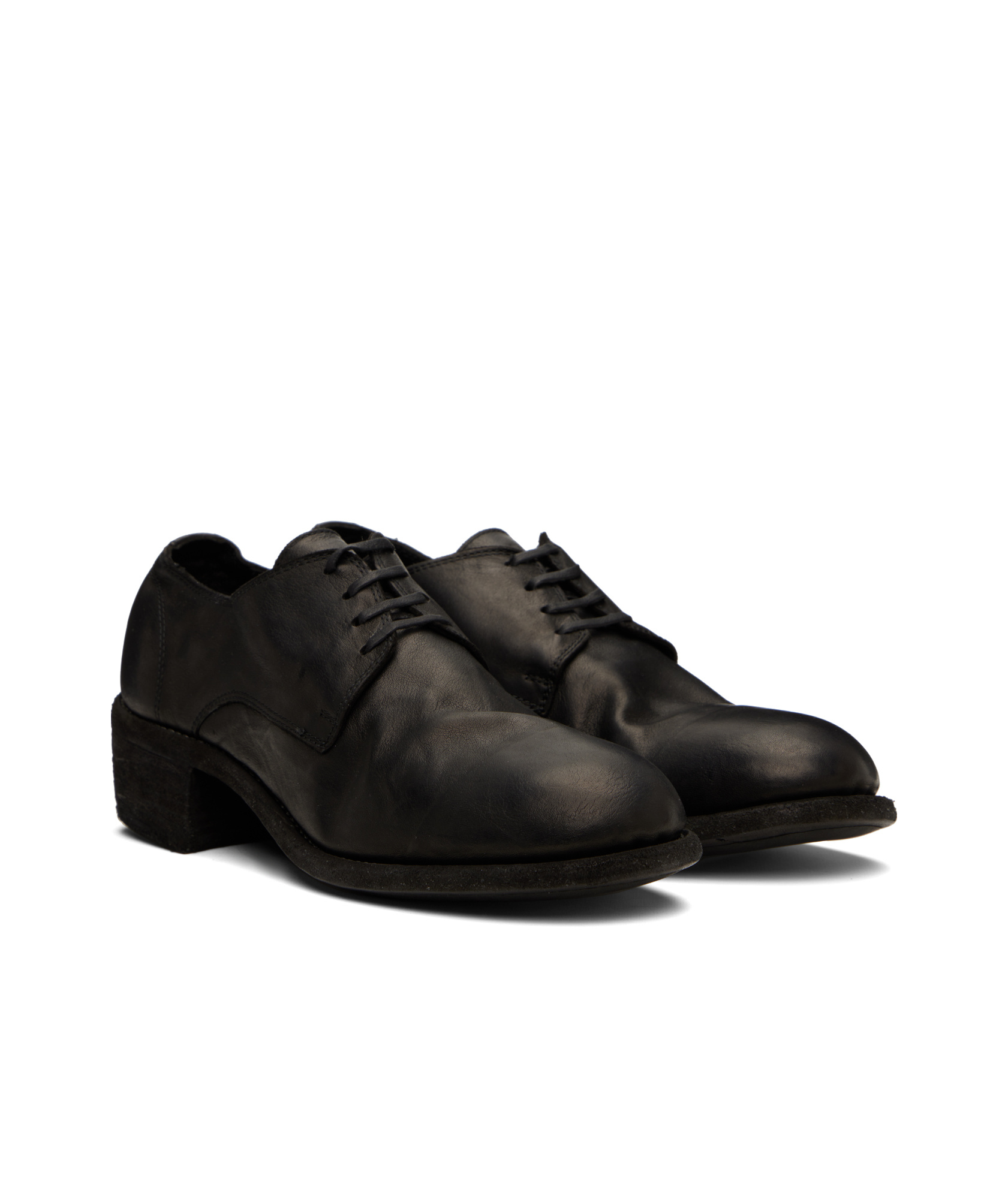 Guidi Lace-up Business Dress Shoes In Black