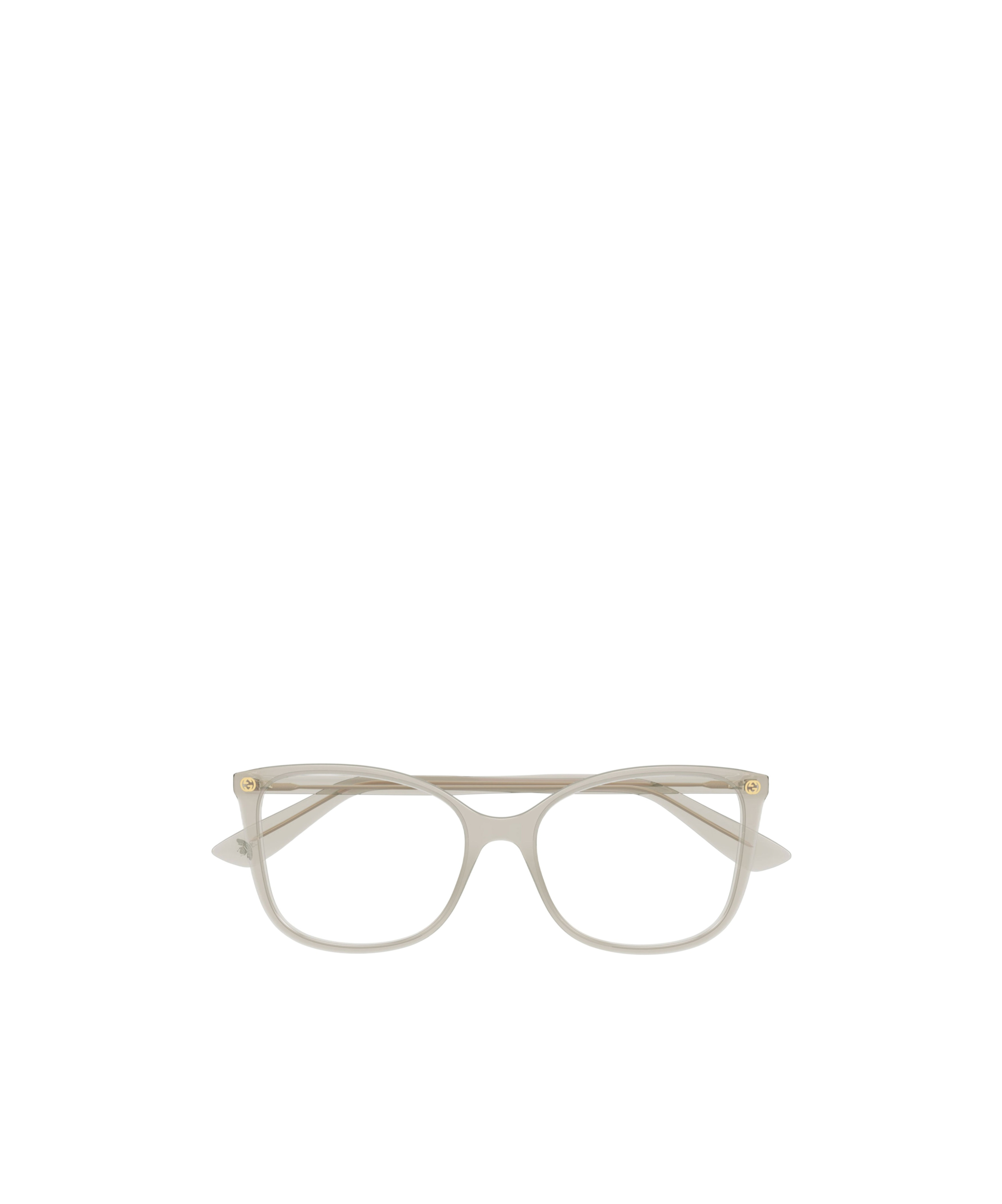 Gucci Geometrically Framed Flat Mirror In White