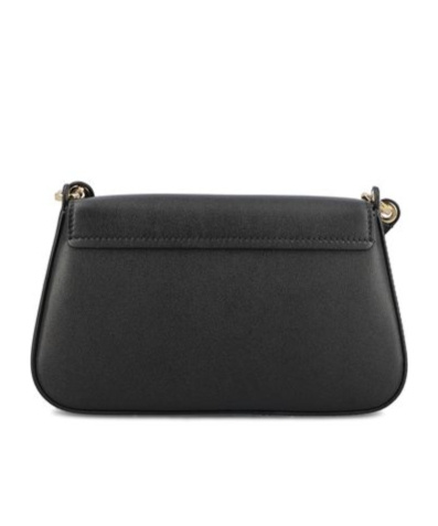 Valentino Garavani Vlogo Signature Shoulder Bag In Black