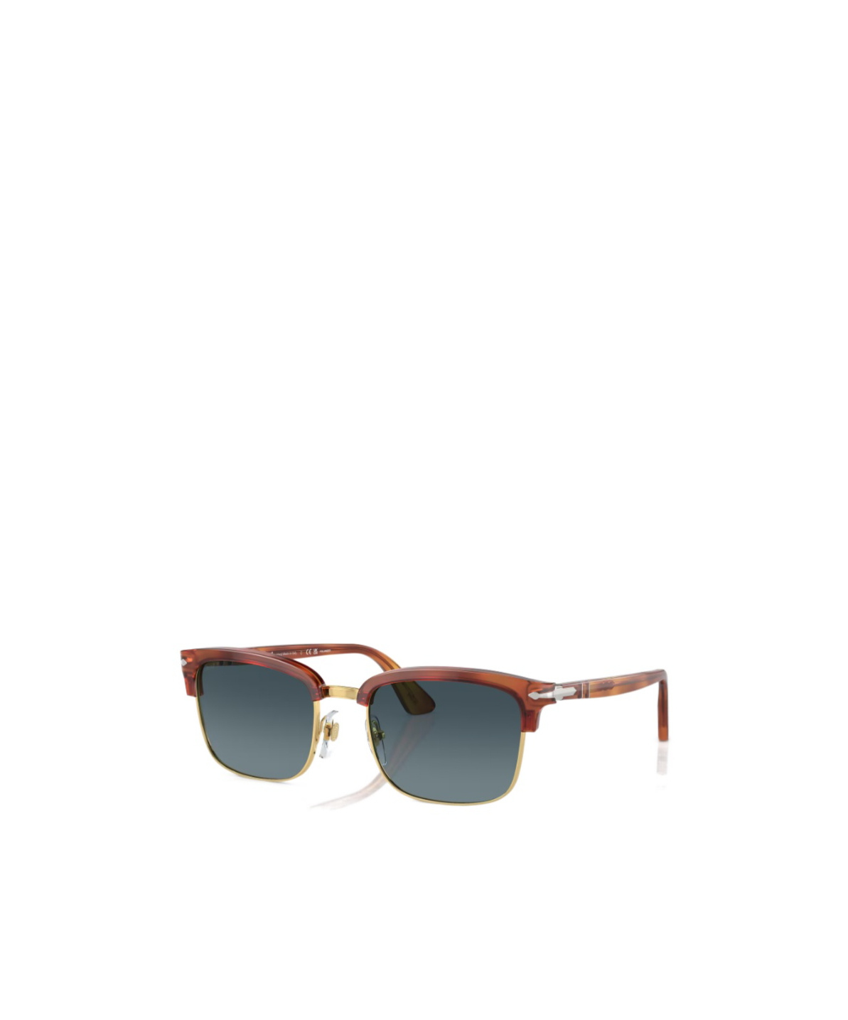 Persol Geometric Frame Sunglasses In Brown