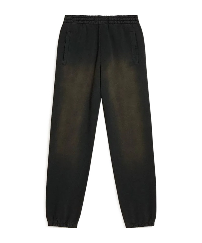 Golden Goose Elastic Waist Track Pants In Black