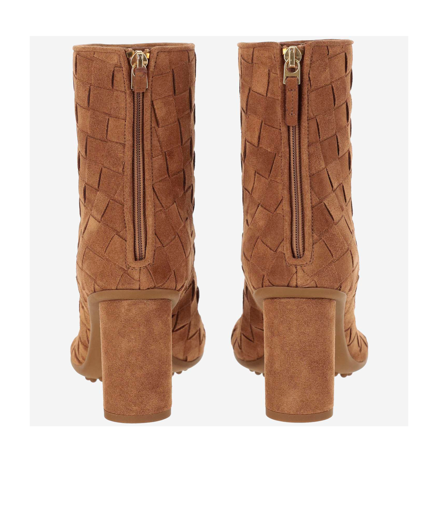 Shop Bottega Veneta Atomic Ankle Boot In Brown