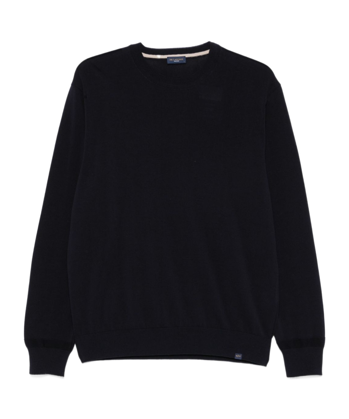 Shop Paul & Shark Cotton Sweater In Black