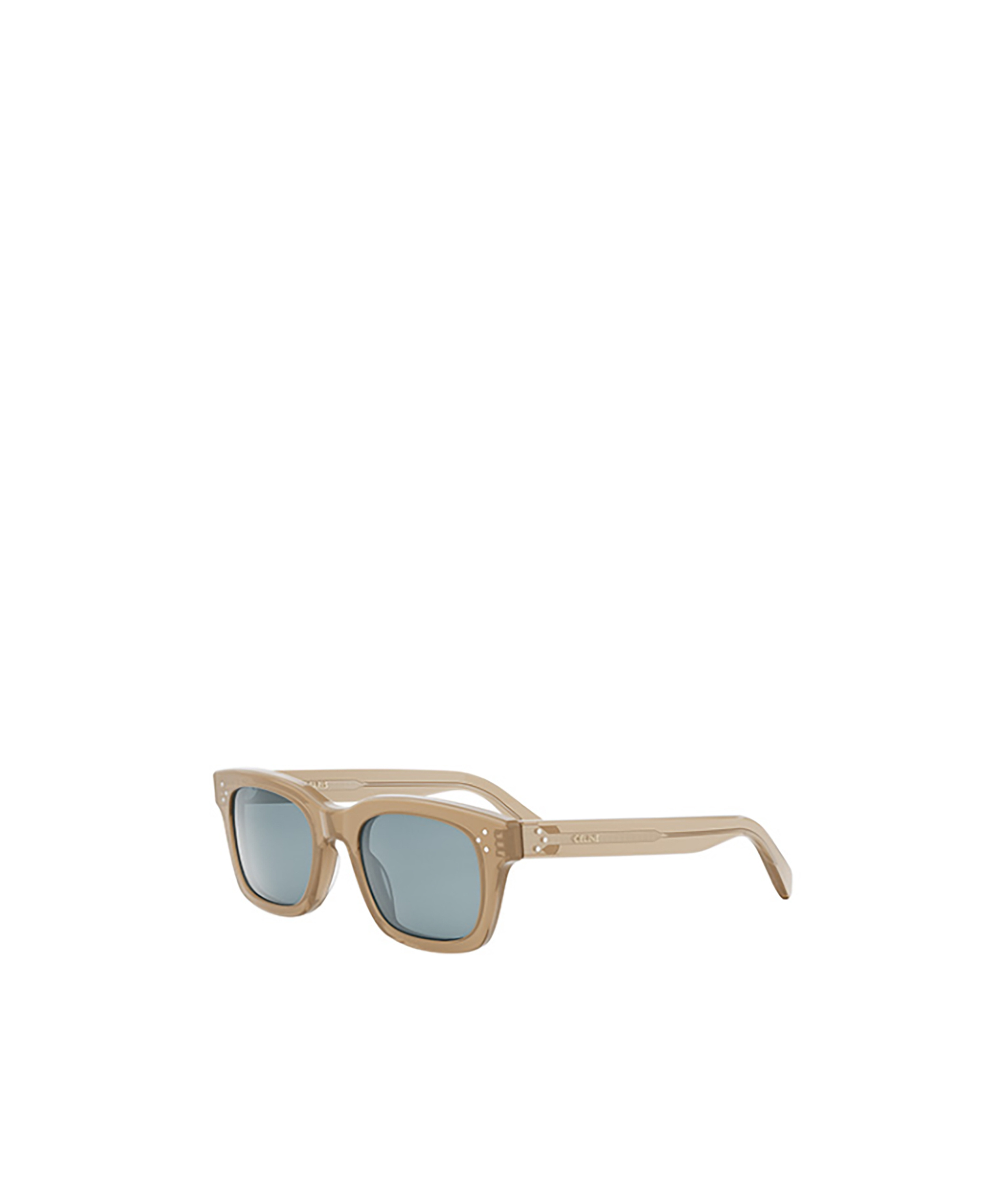 Celine Geometric Frame Sunglasses In Gray