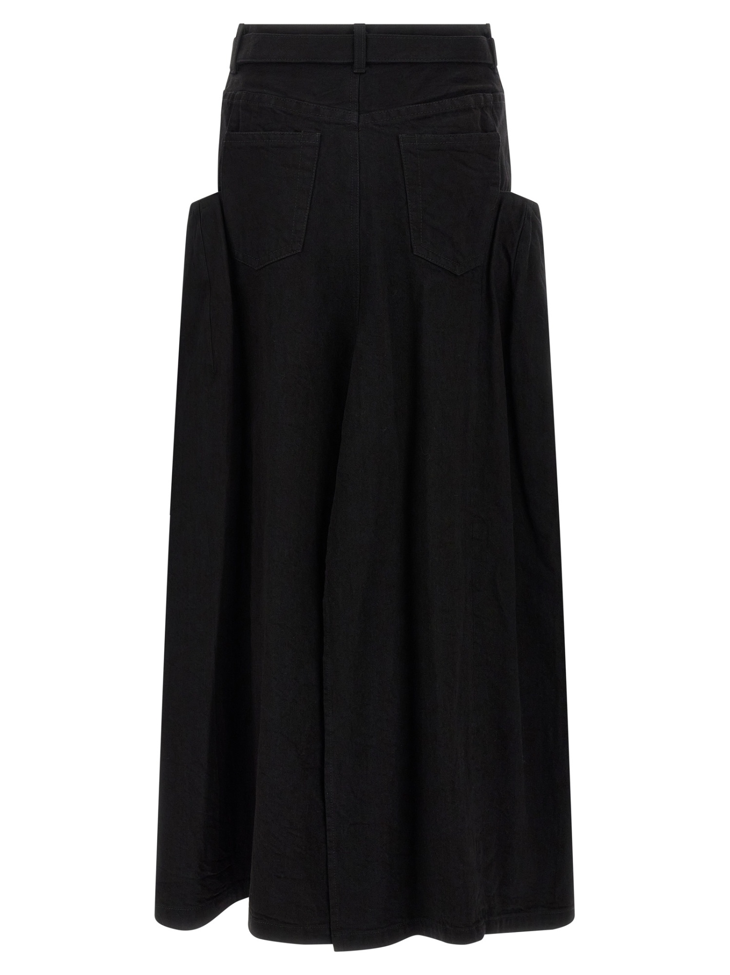 Sacai Belt Loop Skirt In Multi