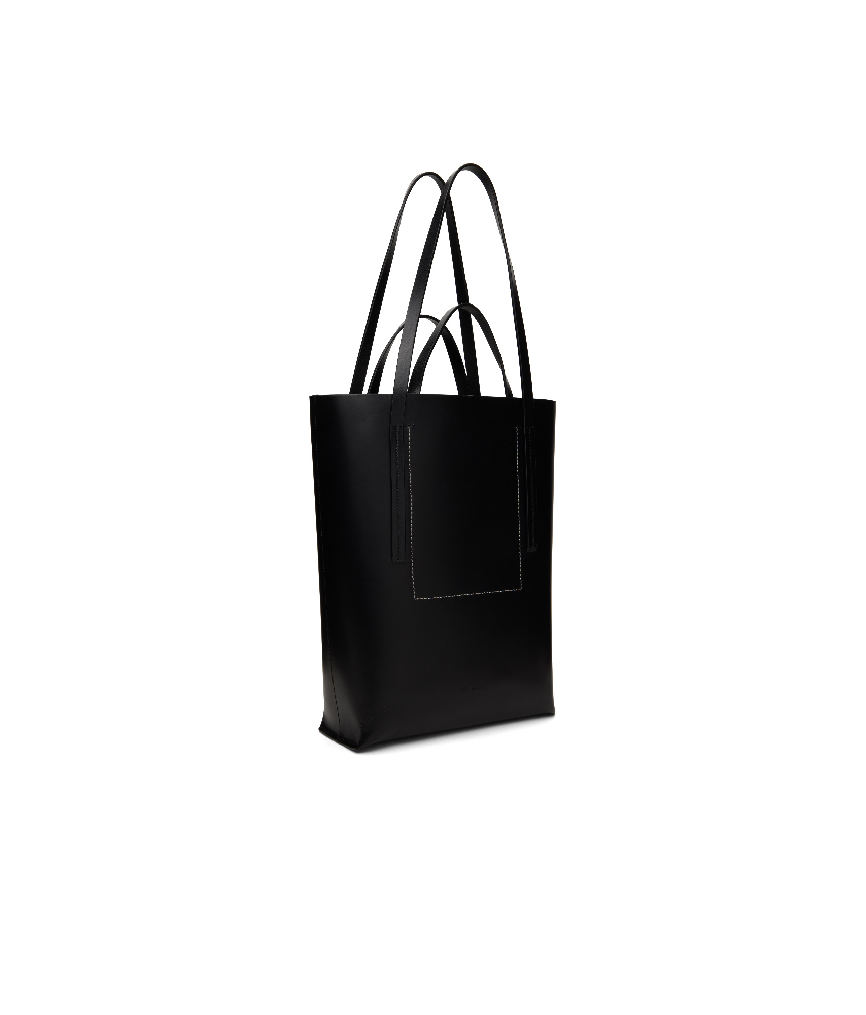 Rick Owens Hollywood Medium Tote In Black