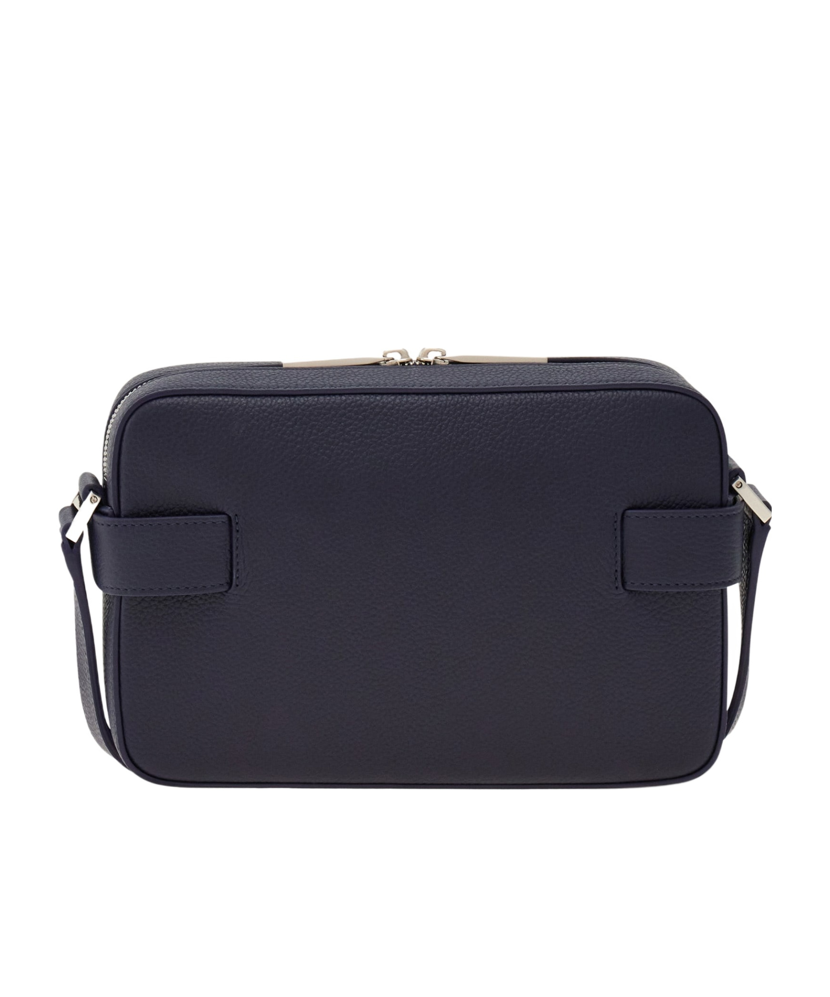 Shop Ferragamo Gancini Button Shoulder Bag In Black