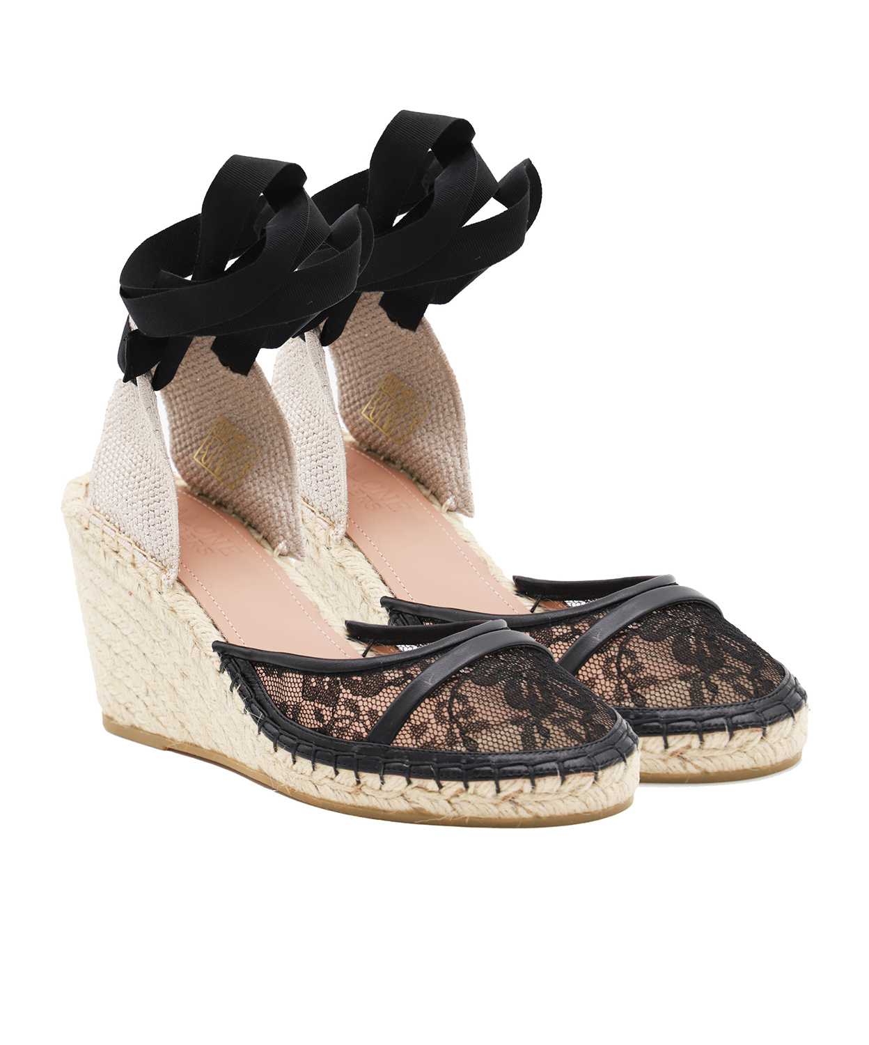 Malone Souliers Wedge Heel Sandals In Nude