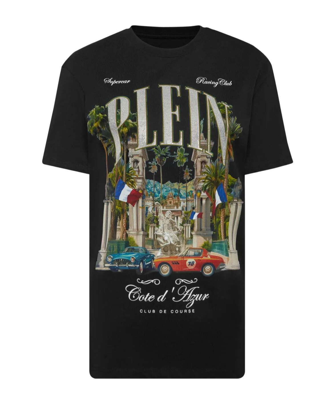 Shop Philipp Plein Sexy Pure Vintage Racing T-shirt