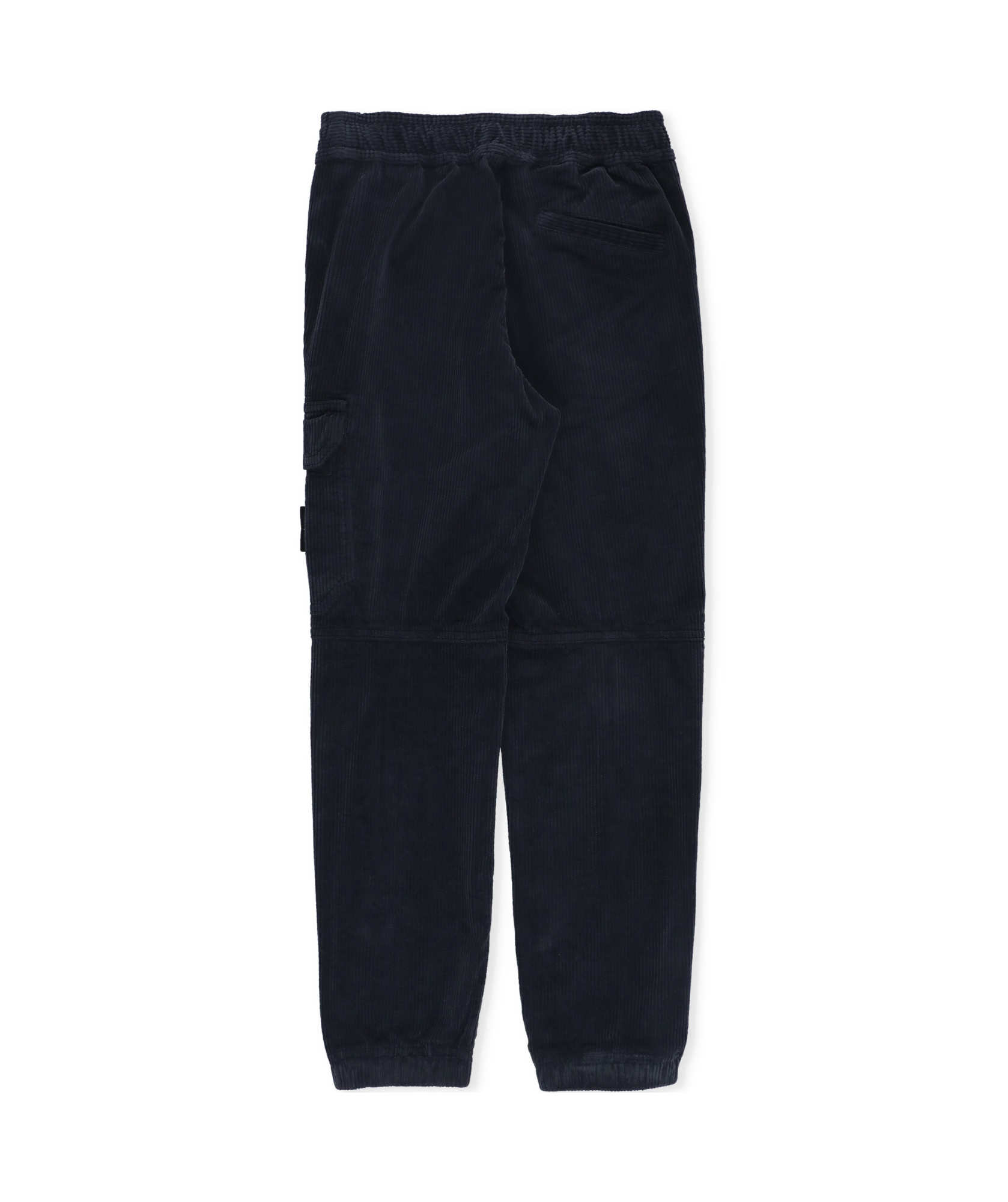 Stone Island Elastic Waist Casual Pants In Blue