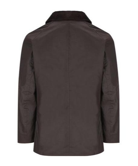 Barbour Beaufort Long Sleeved Snapped Jacket In Black