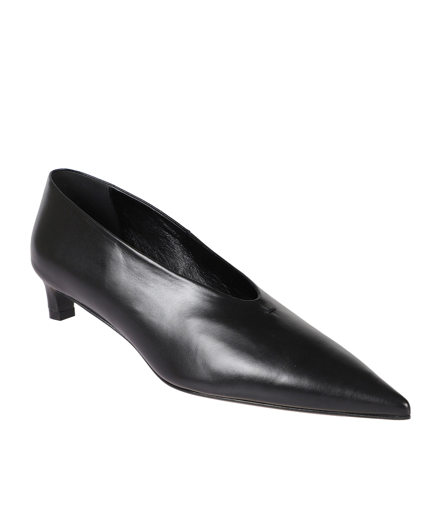 Jil Sander Pointed High Heels In Black